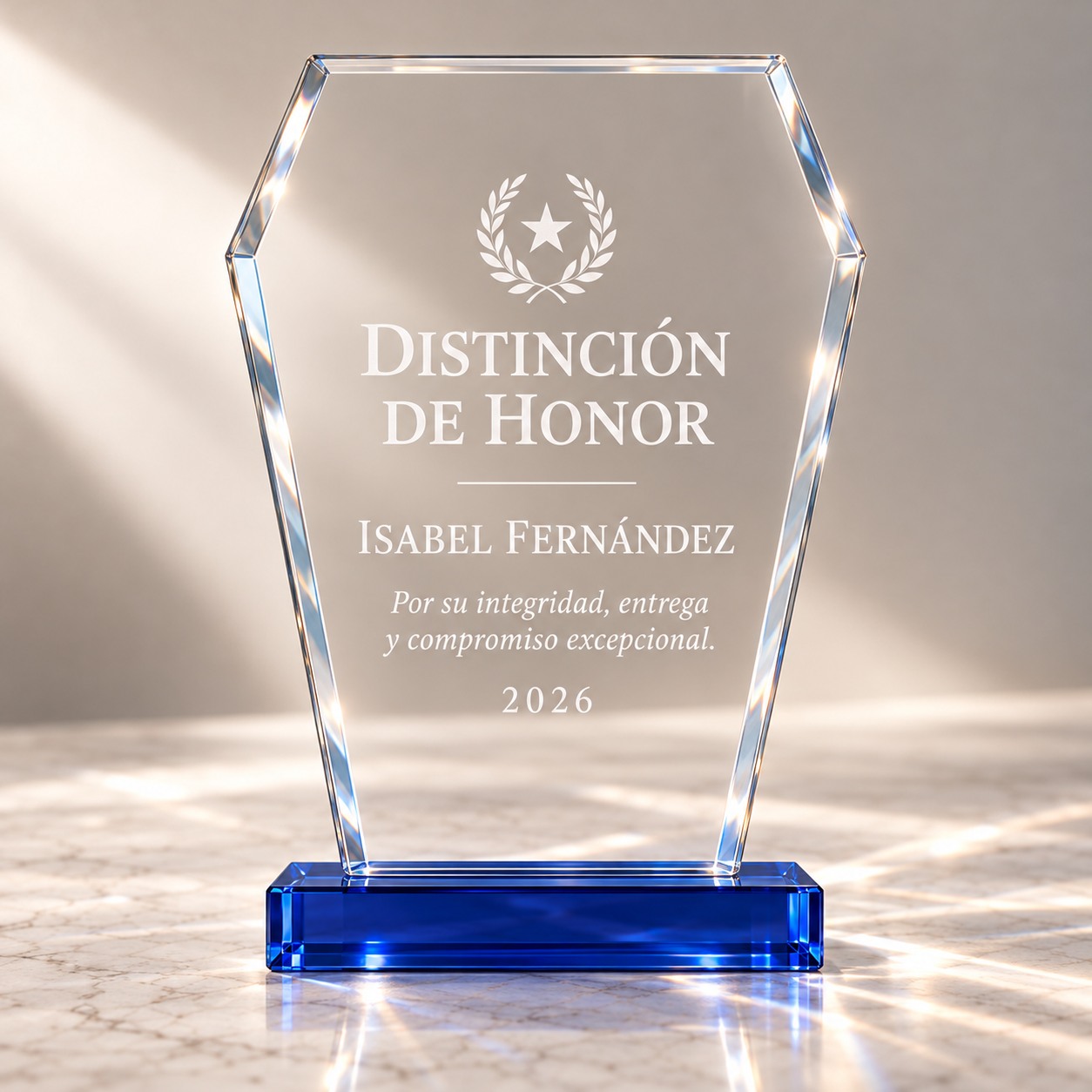 Biselado Escudo Noble