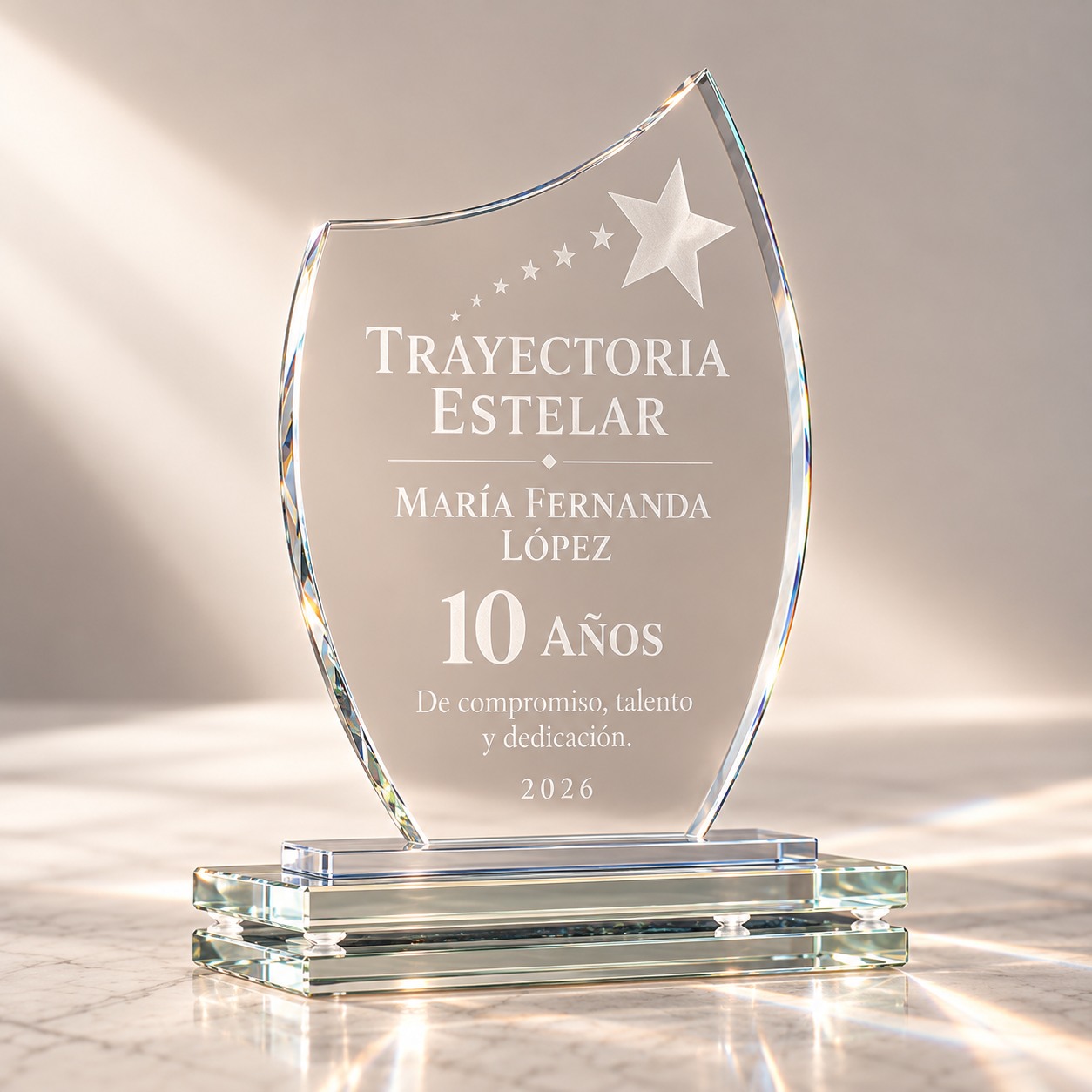 Biselado Escudo Trayectoria Estelar