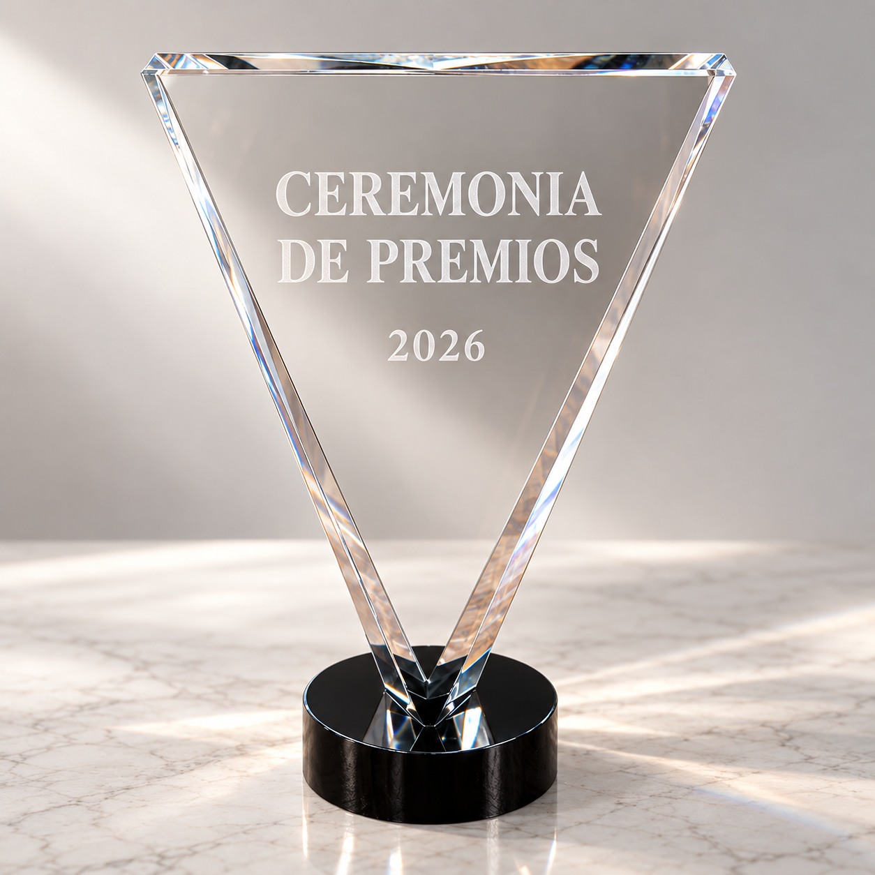 premios de cristal